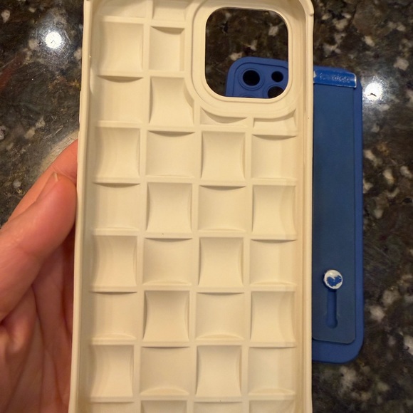 iPhone 12 Pro Max Spigen Cream and Blue Phone Case Duo - Picture 2 of 16